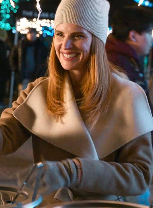 Harpoon Katherine Walter Inspired Brown Suede Leather Coat - My Life with the Walter Boys Style