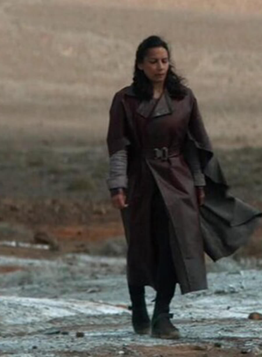 Harpoon Mari Hardin Inspired Brown Real Leather Coat - Foundation Style