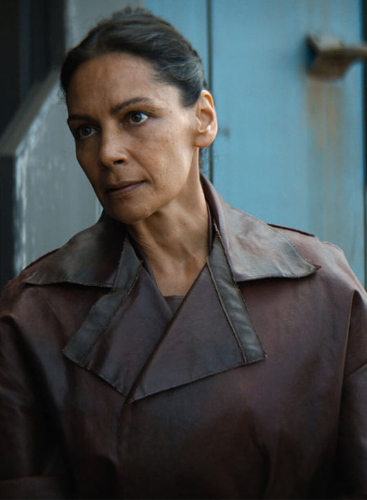 Harpoon Mari Hardin Inspired Brown Real Leather Coat - Foundation Style