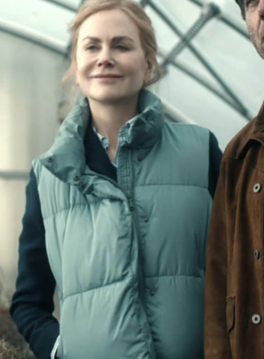 Harpoon Kay Scarpetta Inspired Green Leather Jacket - Scarpetta 2026 Style