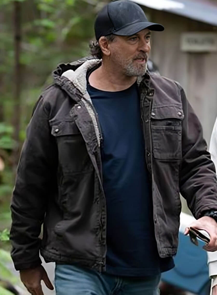 Harpoon Sully Inspired Brown Hooded Jacket - Sullivan's Crossing Style