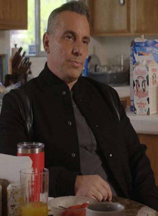 Harpoon Danny Inspired Black Bomber Jacket - Bookie Tv Series Style