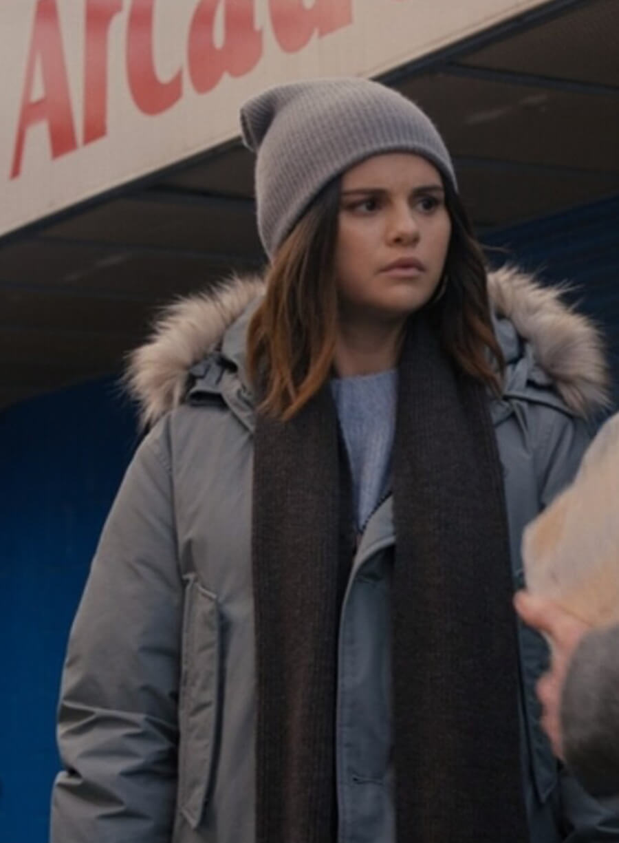 Harpoon Mabel Mora Inspired Blue Hooded Jacket - Only Murders in the Building Style