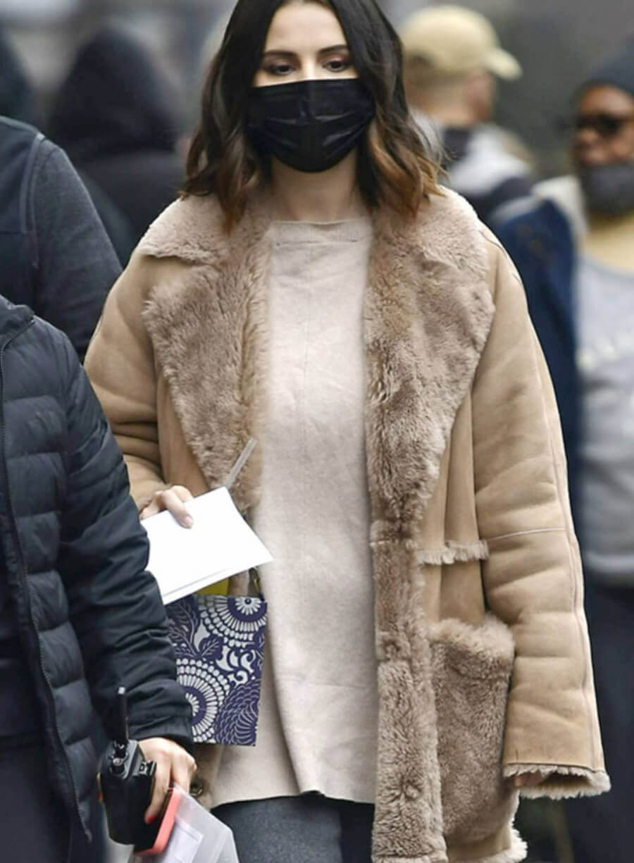 Harpoon Mabel Mora Inspired Brown Coat - Only Murders in the Building Style