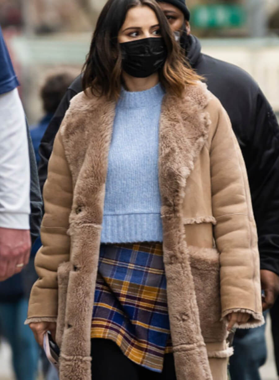 Harpoon Mabel Mora Inspired Brown Coat - Only Murders in the Building Style