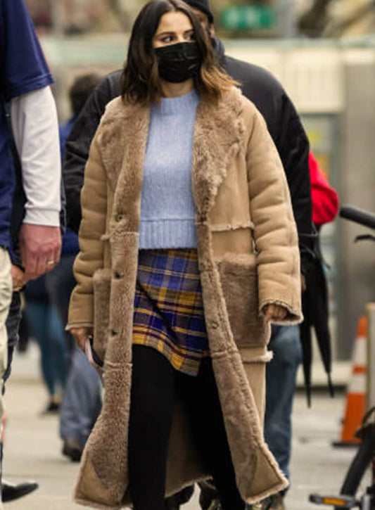 Harpoon Mabel Mora Inspired Brown Coat - Only Murders in the Building Style