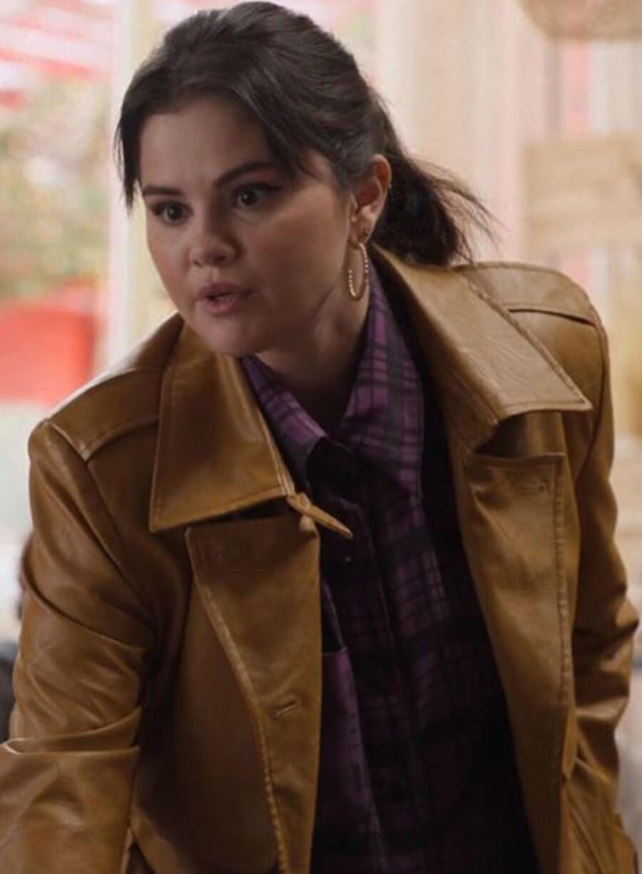 Harpoon Mabel Mora Inspired Brown Coat - Only Murders in the Building Style