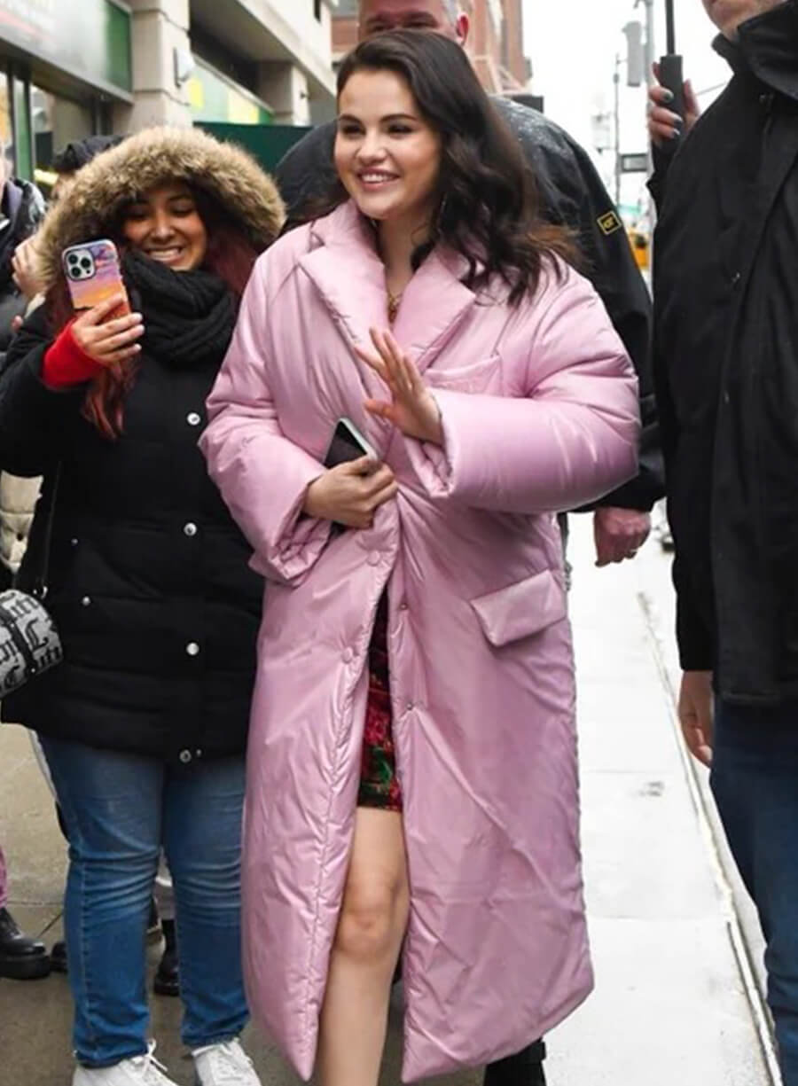 Harpoon Mabel Mora Inspired Pink Coat - Only Murders in the Building Style