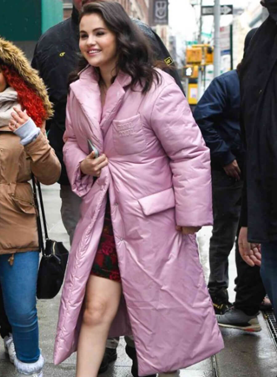 Harpoon Mabel Mora Inspired Pink Coat - Only Murders in the Building Style