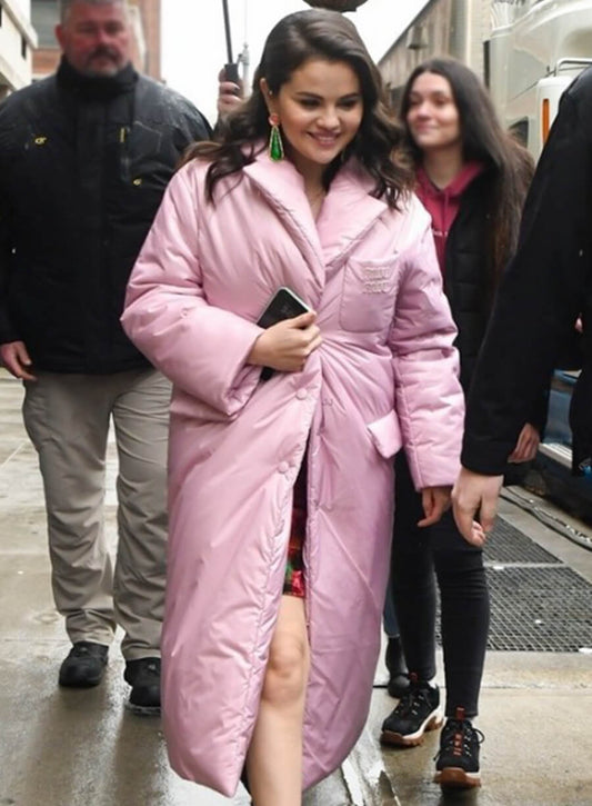 Harpoon Mabel Mora Inspired Pink Coat - Only Murders in the Building Style