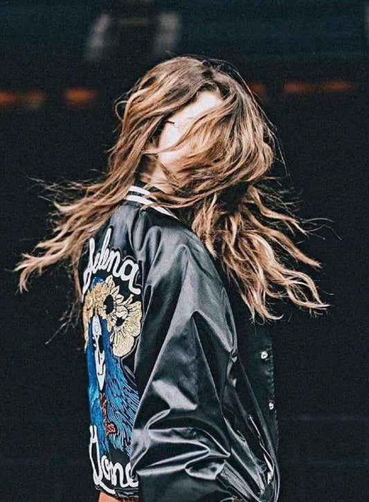 Harpoon Dana Cypress Inspired Black Bomber Jacket - Revival S01 Style