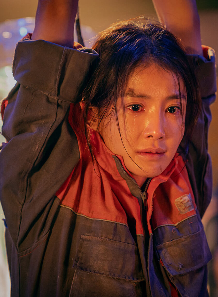 Harpoon Seo Yi-kyeong Inspired Multi-Color Leather Jacket - Sweet Home Style