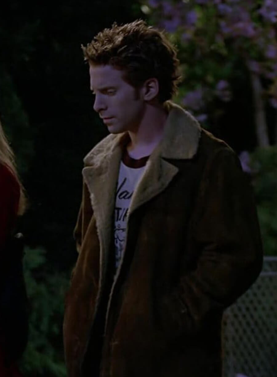 Harpoon Oz Inspired Brown Leather Jacket - Buffy The Vampire Slayer Style