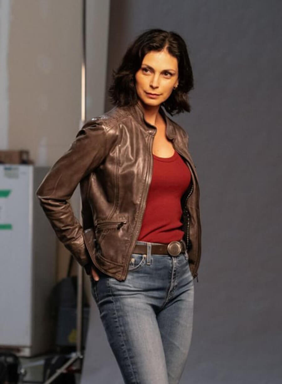 Harpoon Mickey Fox Inspired Brown Real Leather Leather Jacket - Sheriff Country Style