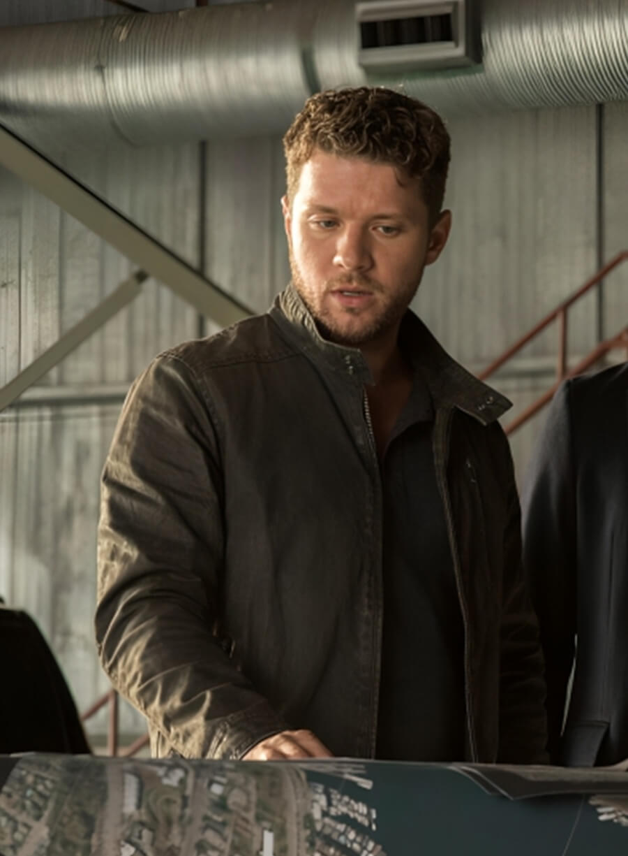 Harpoon Bob Lee Swagger Inspired Black Cotton Fabric Cotton Jacket - Shooter Tv Series Style