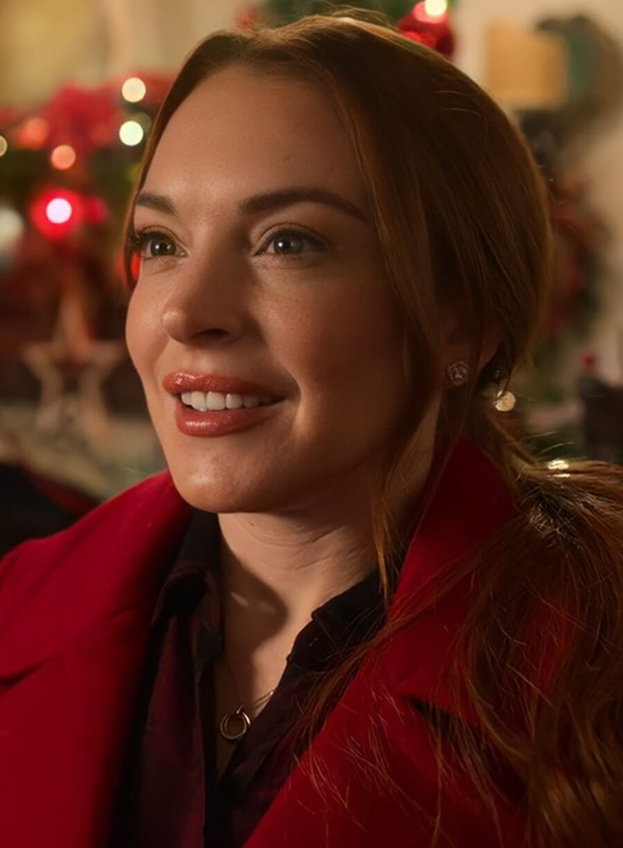 Harpoon Sierra Belmont Falling for Christmas Inspired Red Coat
