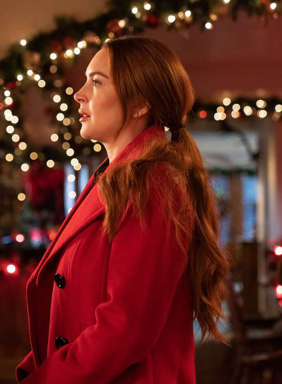 Harpoon Sierra Belmont Falling for Christmas Inspired Red Coat
