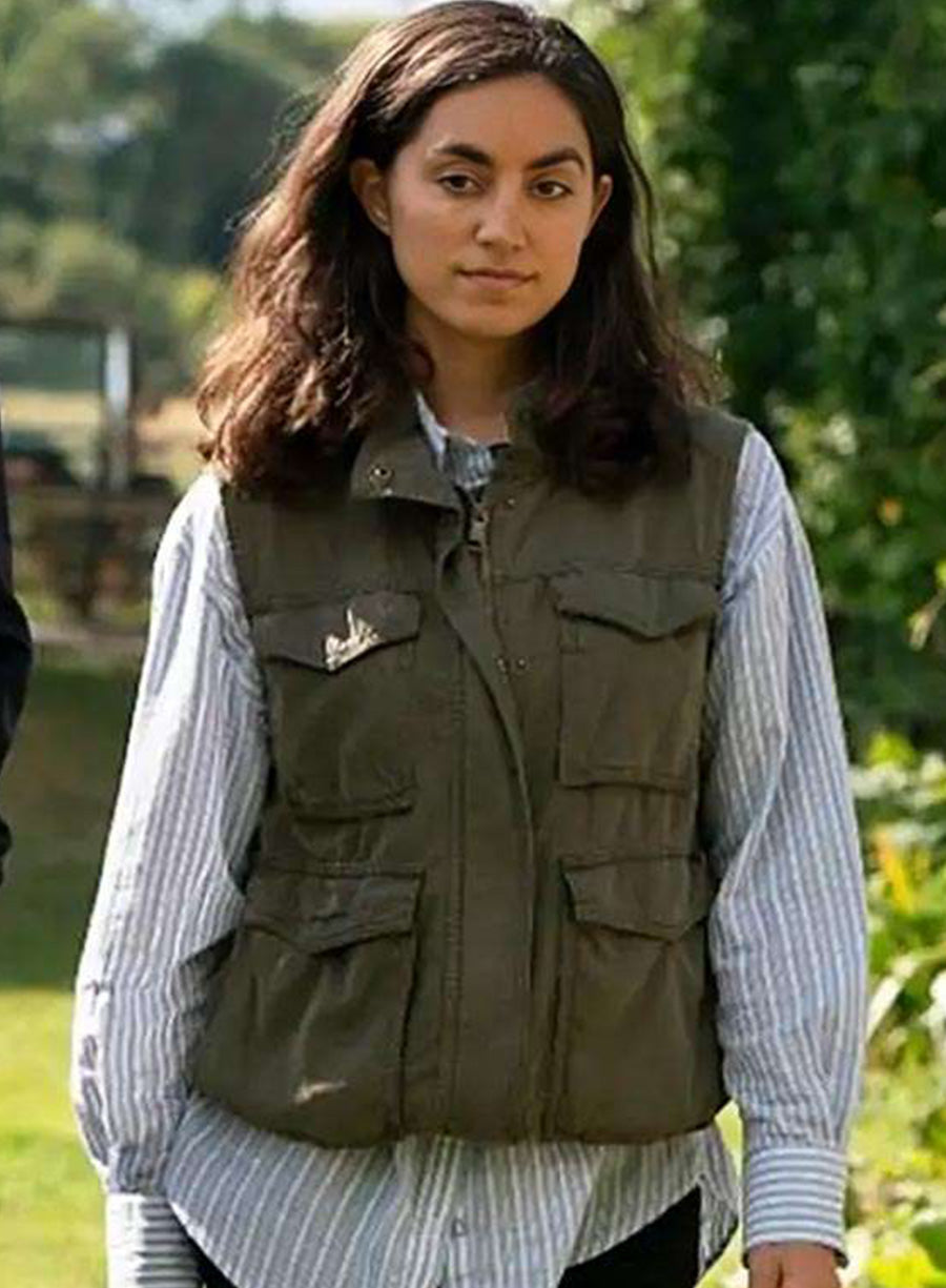 Harpoon Mark Meachum Inspired Green Leather Jacket - Lynley 2025 Style