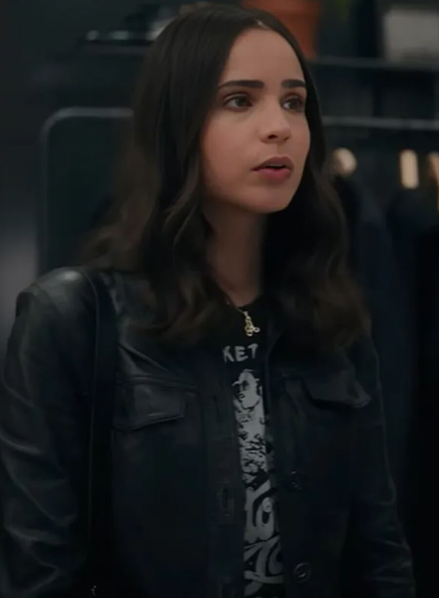Harpoon Alex Inspired Black Real Leather Leather Jacket - The Life List 2025 Style