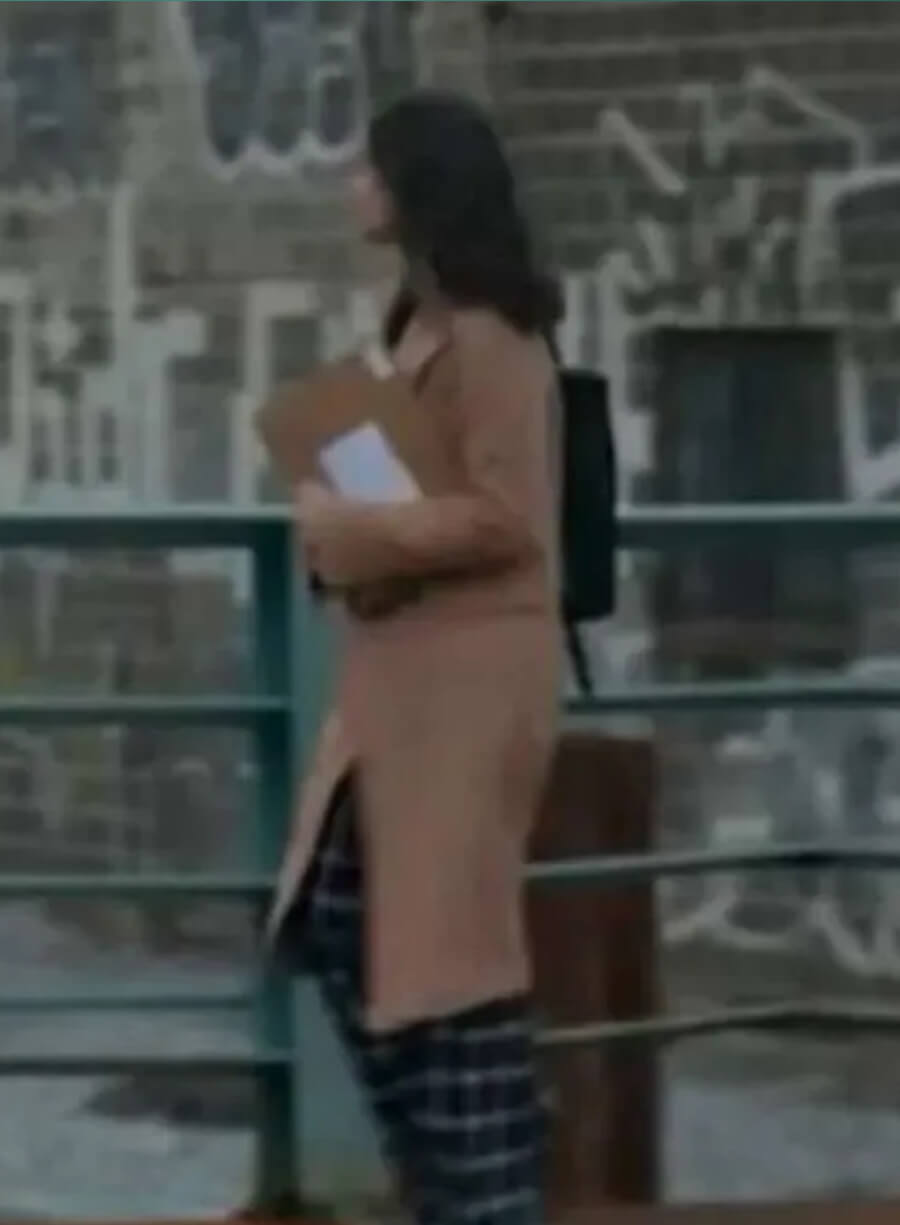 Harpoon Alex Inspired Brown Wool Fabric Coat - The Life List 2025 Style