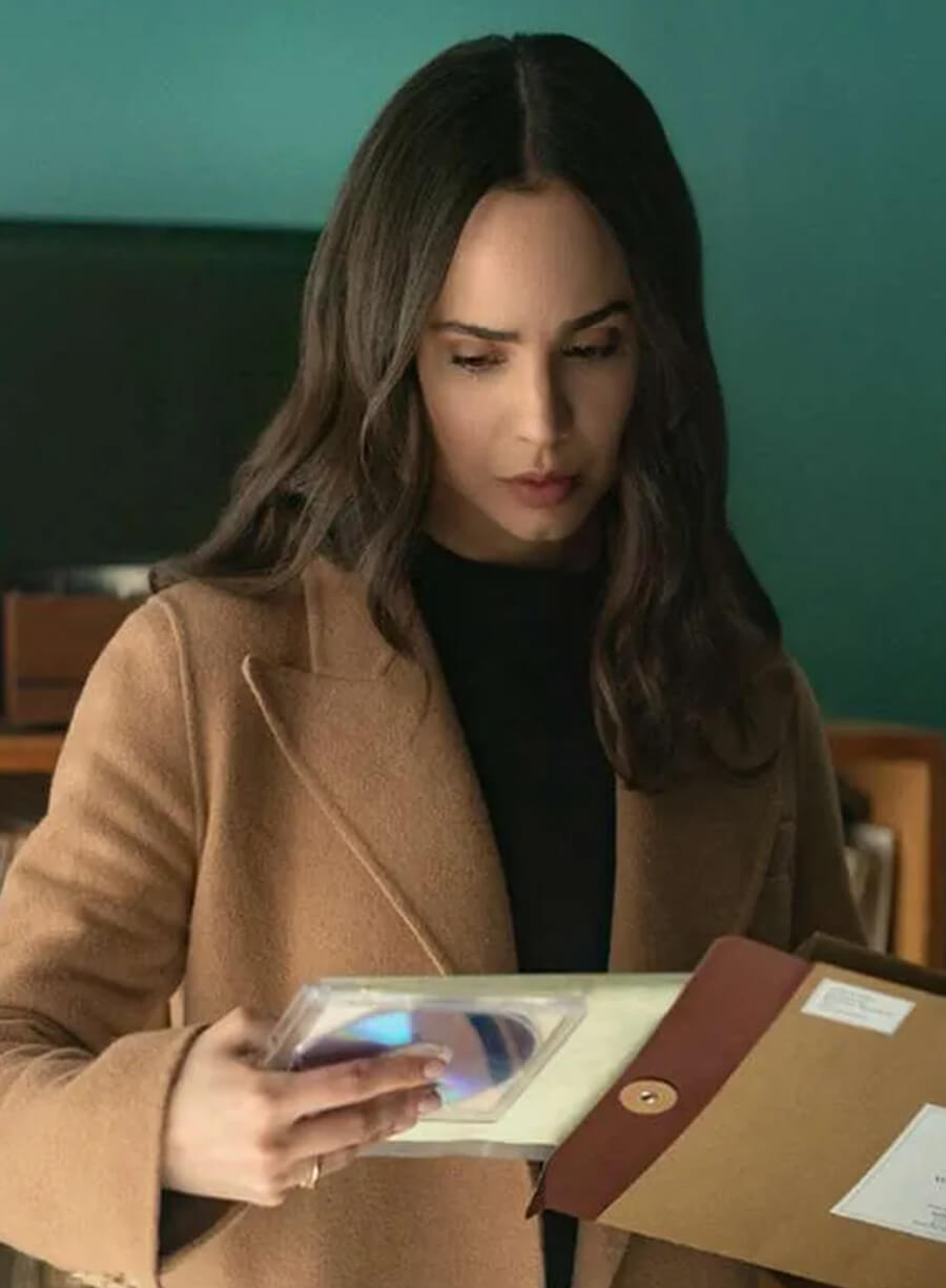 Harpoon Alex Inspired Brown Wool Fabric Coat - The Life List 2025 Style