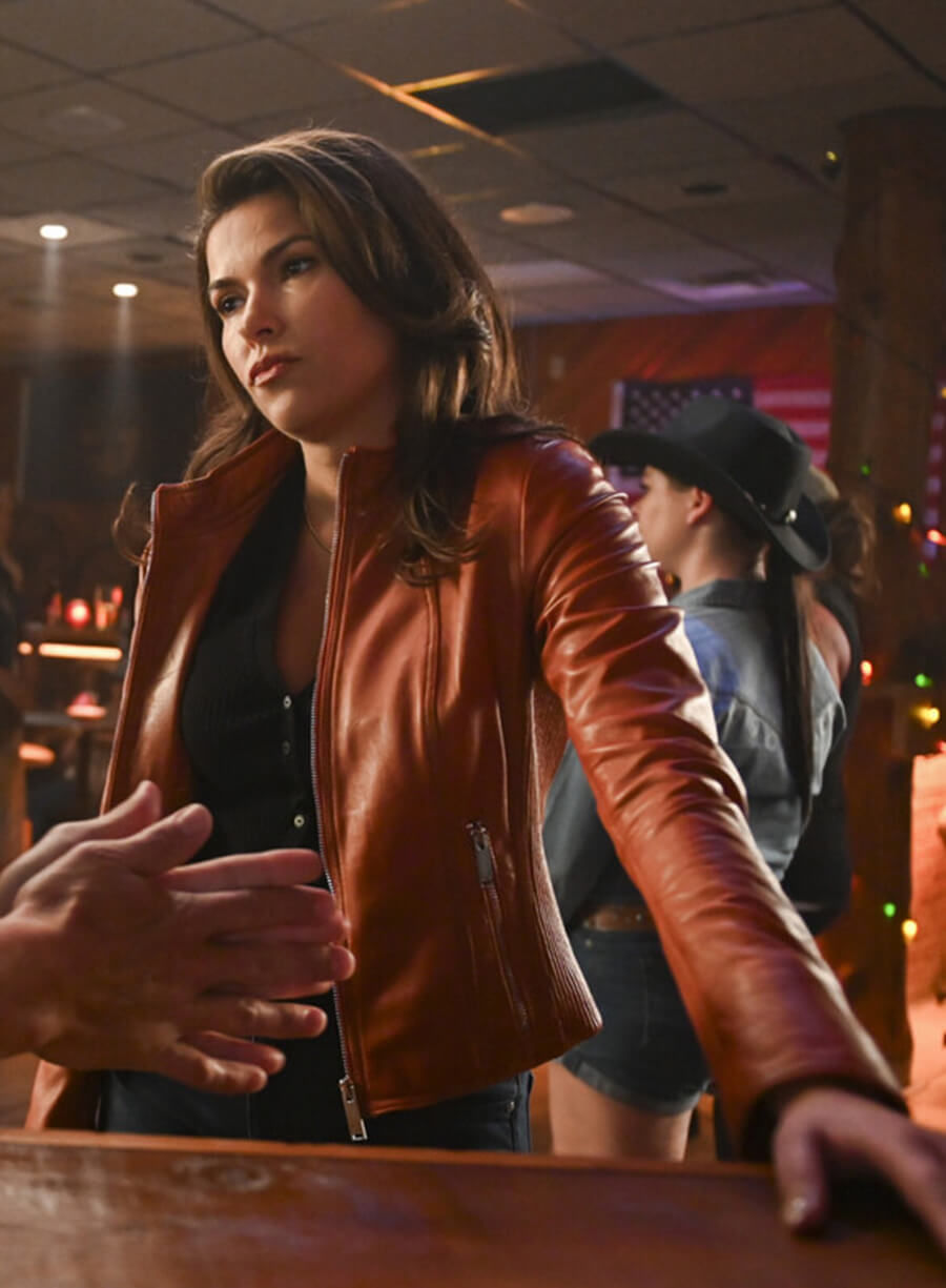 Harpoon Billie Matalon Inspired Brown Real Leather Leather Jacket - Tracker Style