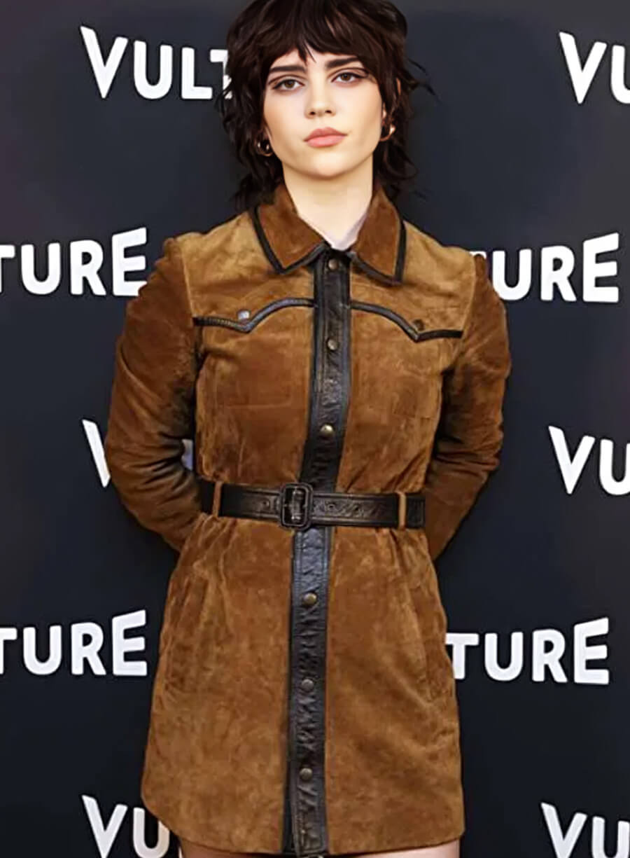 Harpoon Natalie Inspired Brown Leather Jacket - Yellowjackets S03 Style