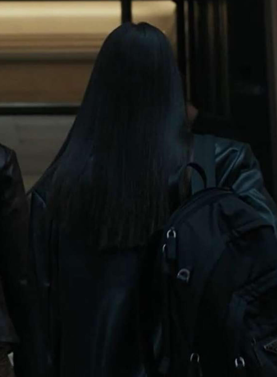 Harpoon Cruz Manuelos Inspired Black Real Leather Leather Jacket - Special Ops Lioness Style
