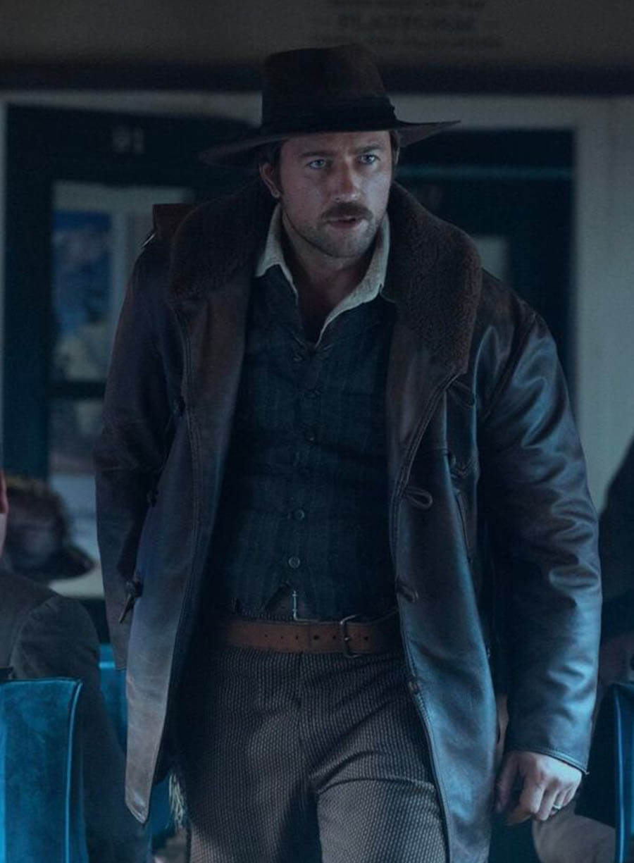 Harpoon Spencer Dutton Inspired Brown Coat - 1923 TV series Style
