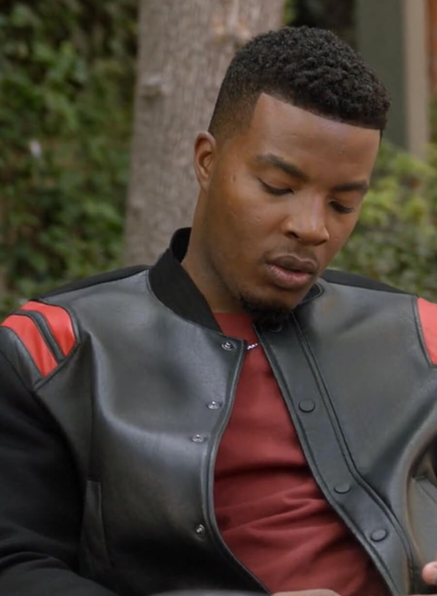 Harpoon Spencer James Inspired Black Leather Jacket - All American Style