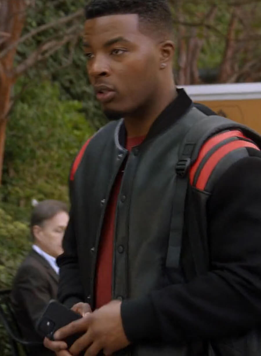 Harpoon Spencer James Inspired Black Leather Jacket - All American Style