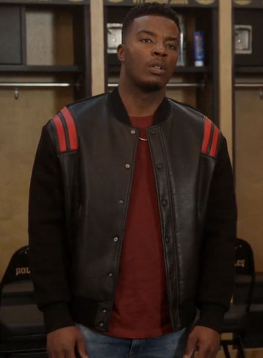 Harpoon Spencer James Inspired Black Leather Jacket - All American Style