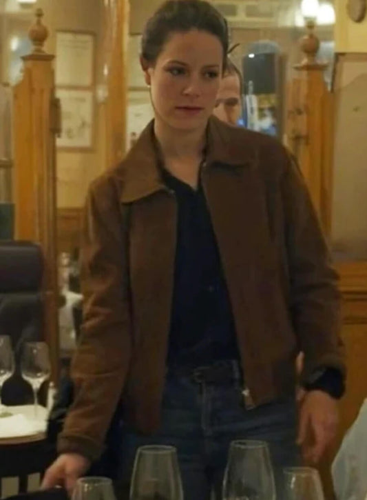 Harpoon Leo Inspired Brown Leather Jacket - Ad Vitam 2025 Style