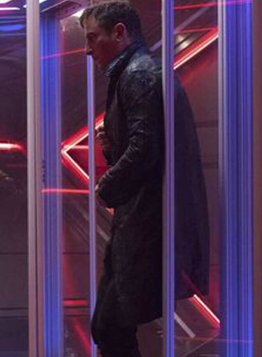 Harpoon Captain Gabriel Lorca Inspired Black Coat - Star Trek Discovery Style