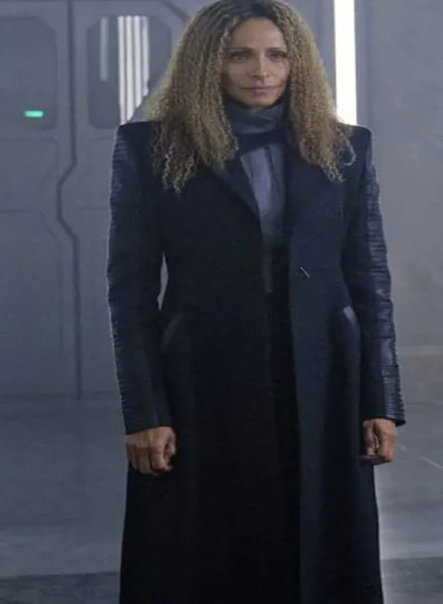 Harpoon Raffi Musiker Inspired Black Coat - Star Trek Picard Style