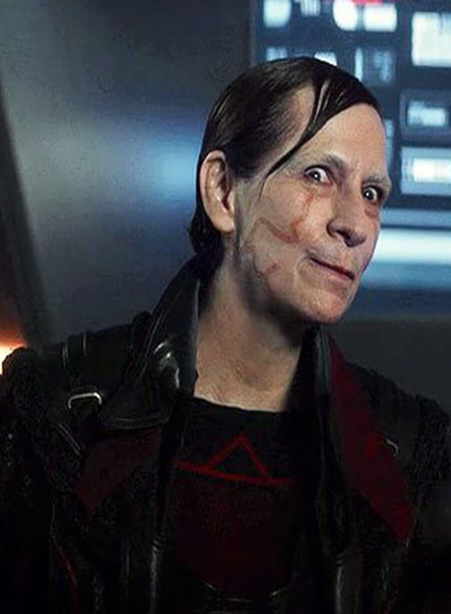 Harpoon Vadic Inspired Black Coat - Star Trek : Picard Season 3 Style