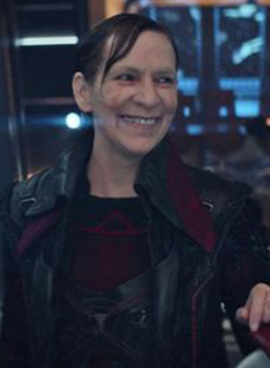 Harpoon Vadic Inspired Black Coat - Star Trek : Picard Season 3 Style