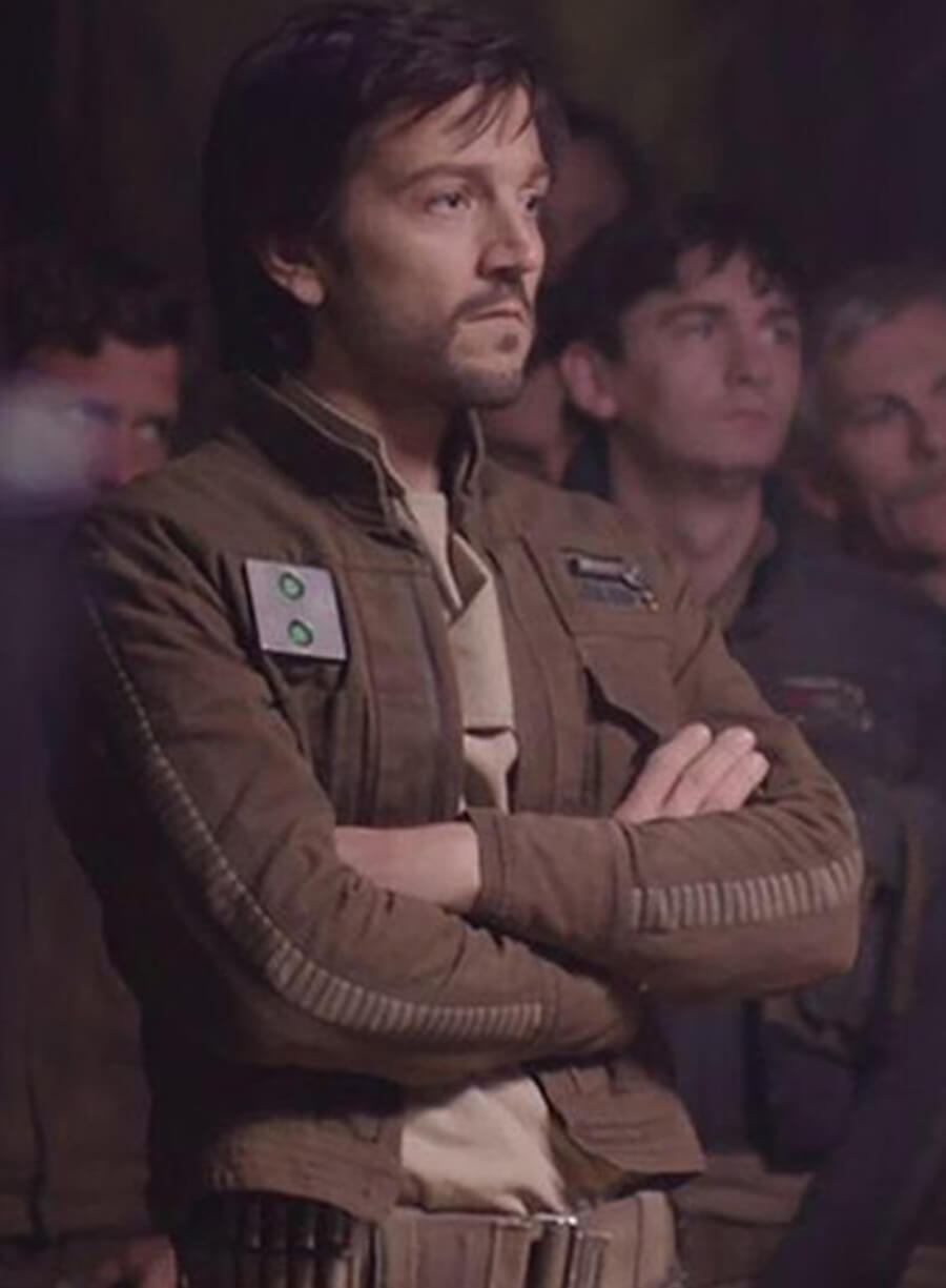 Harpoon Cassian Andor Inspired Brown Cotton Fabric Cotton Jacket - Star Wars Andor 2022 Style