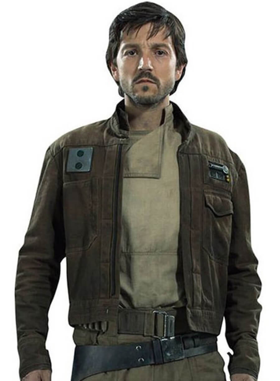 Harpoon Cassian Andor Inspired Brown Cotton Fabric Cotton Jacket - Star Wars Andor 2022 Style