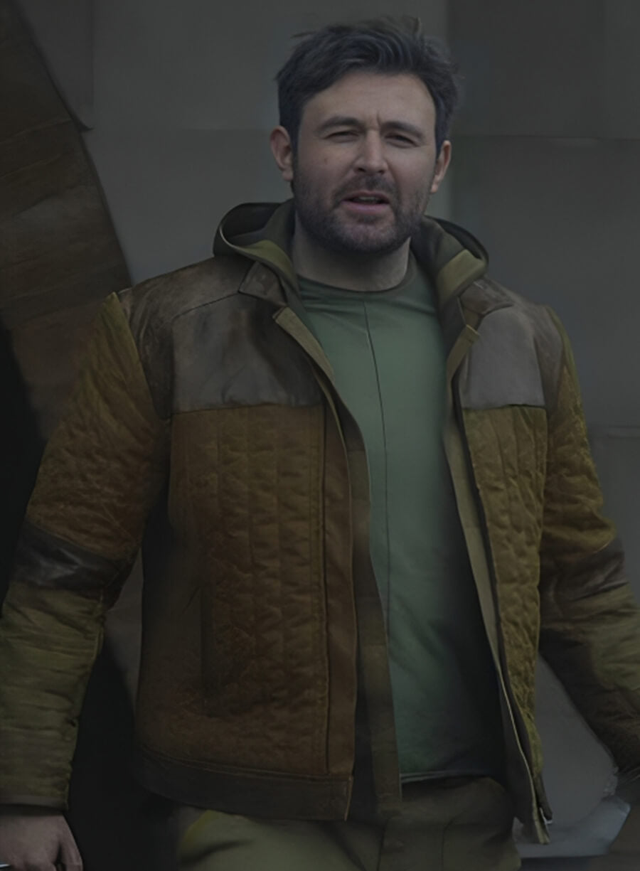 Harpoon Timm Karlo Inspired Multicolor Parachute Fabric Hooded Jacket - Star Wars Andor 2022 Style