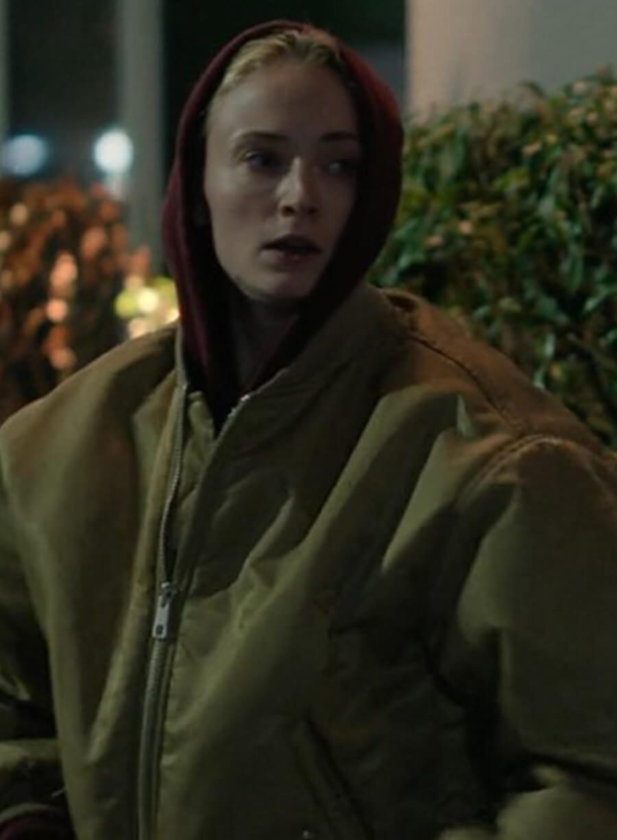 Harpoon Zara Dunne Inspired Beige Parachute Fabric Bomber Jacket - Steal Style