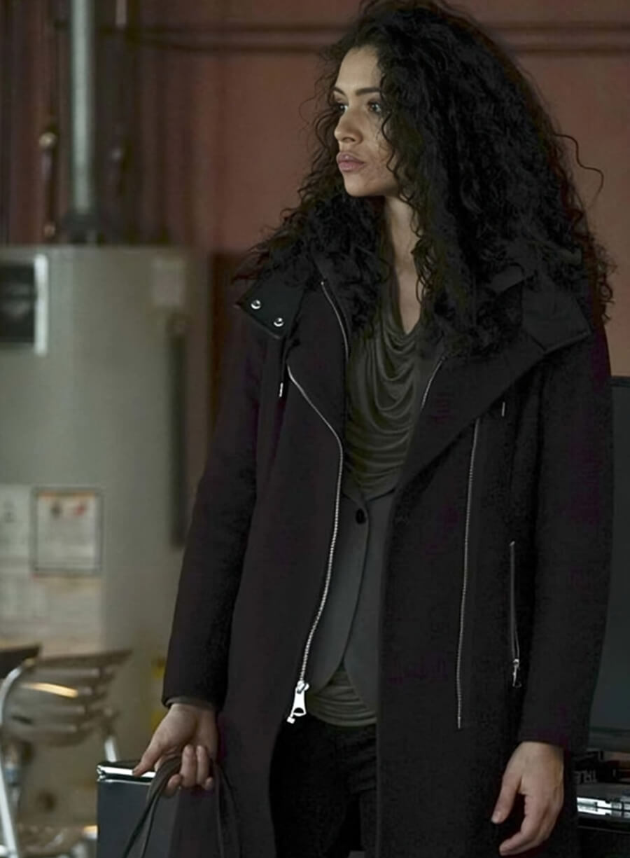 Harpoon Stella Kidd Inspired Brown Suede Leather Coat - Chicago Fire Style