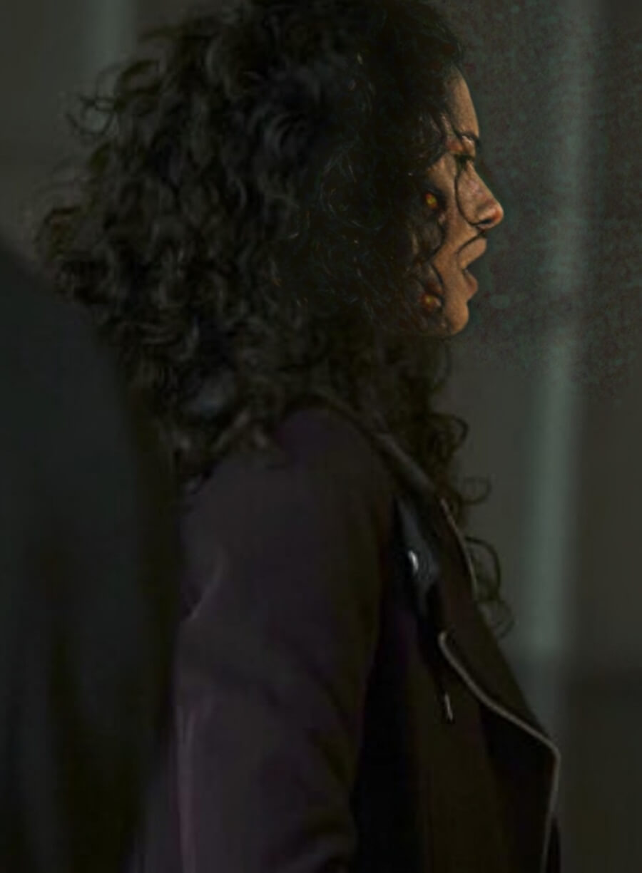 Harpoon Stella Kidd Inspired Brown Suede Leather Coat - Chicago Fire Style
