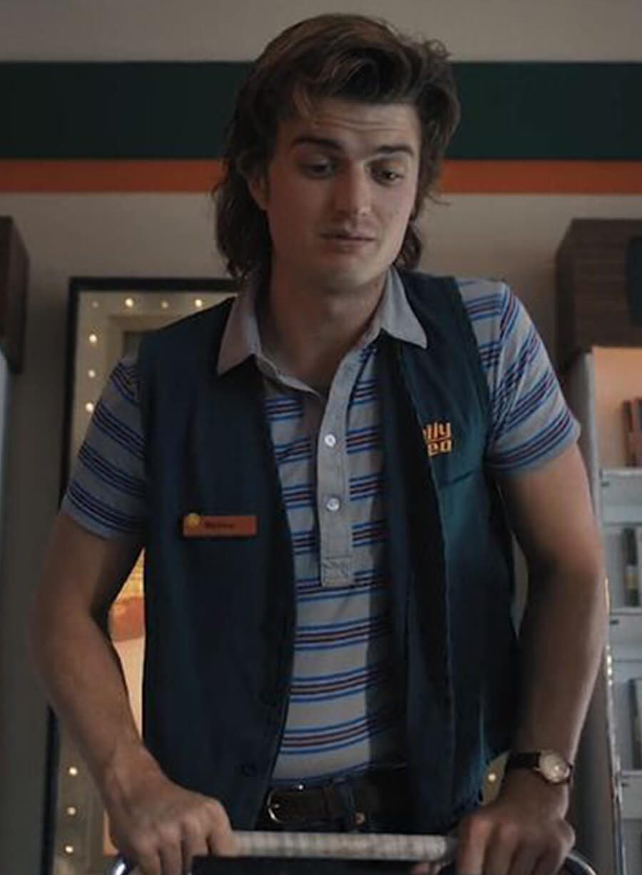 Harpoon Steve Harrington Inspired Green Cotton Jacket - Stranger Things Style