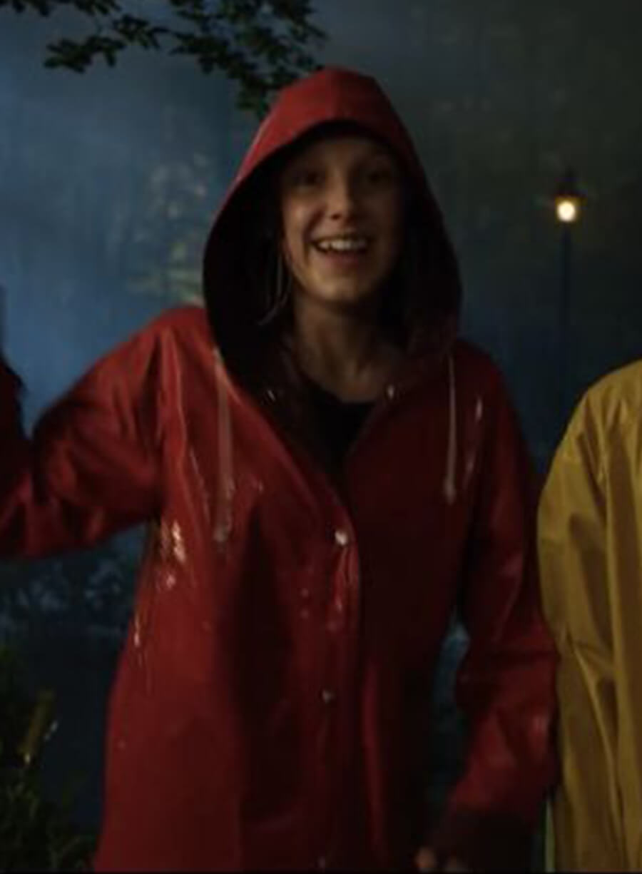 Harpoon Eleven Inspired Red Coat - Stranger Things Style