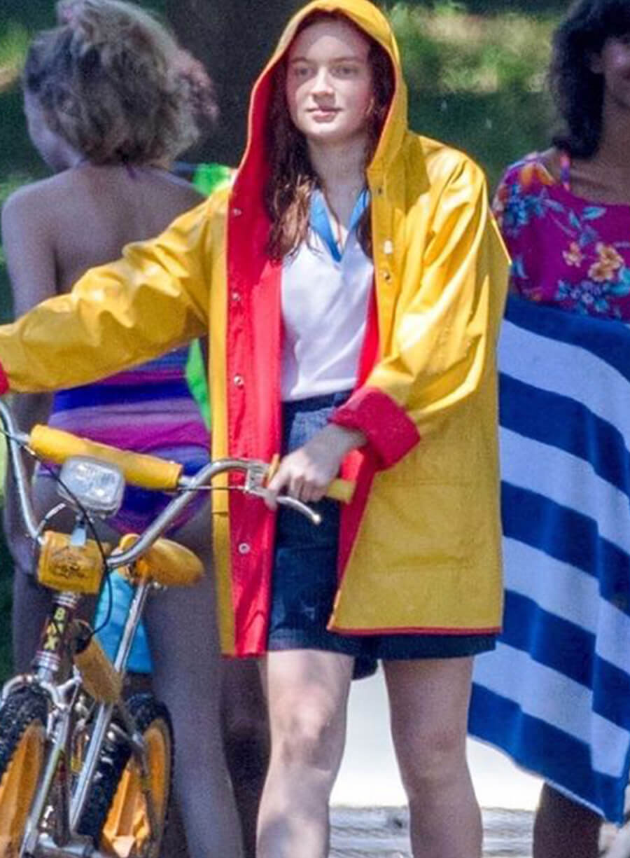 Harpoon Max Mayfield Inspired Yellow Coat - Stranger Things Style