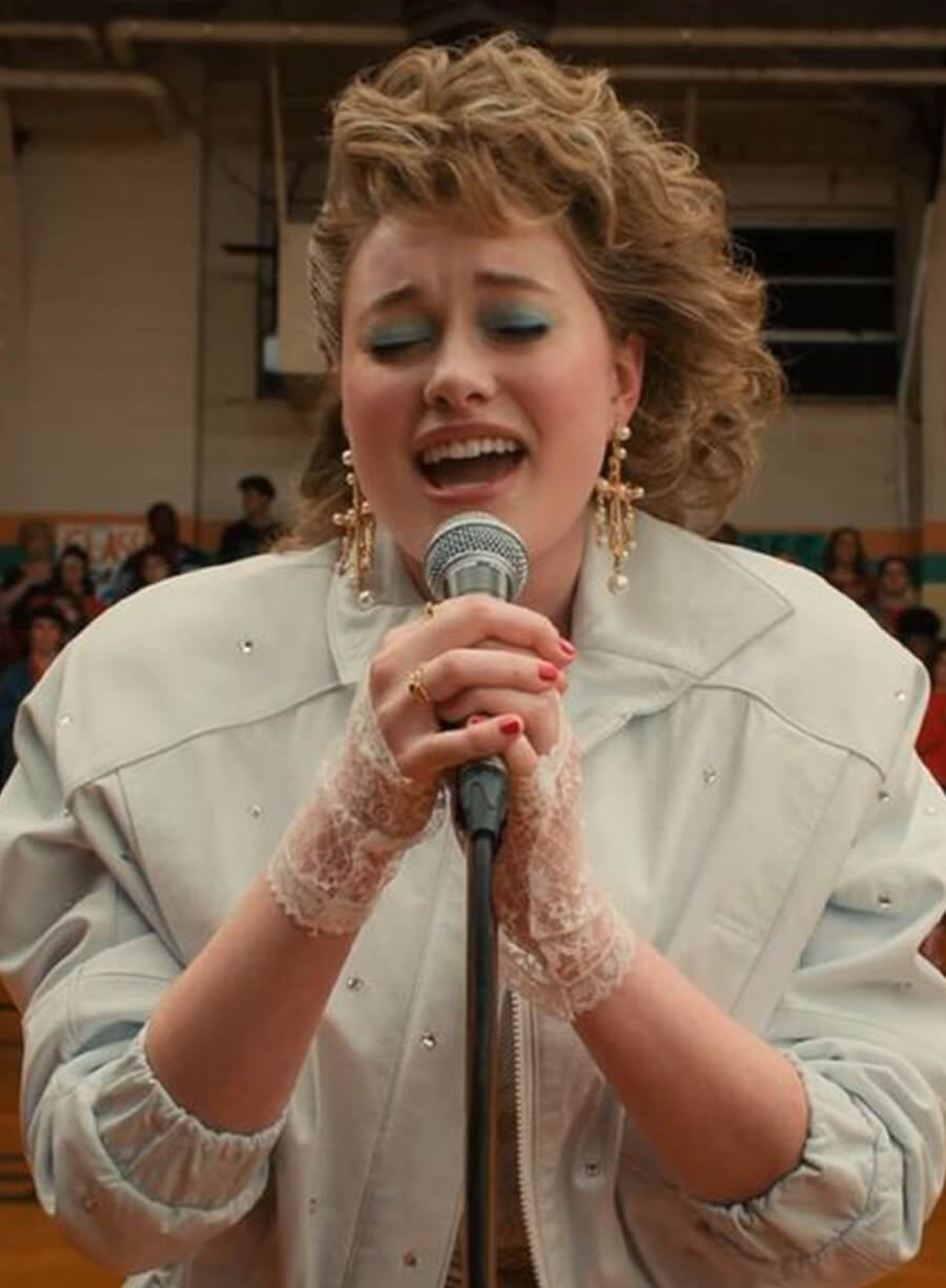 Harpoon Tammy Thompson Inspired White Cotton Jacket - Stranger Things Style