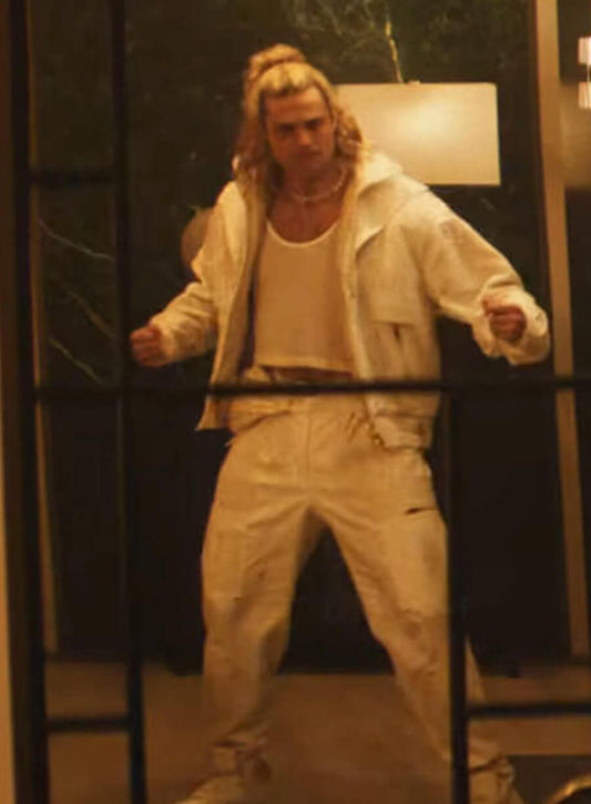 Harpoon Ken Masters Inspired Blue Cotton Jacket - Street Fighter 2026 Style