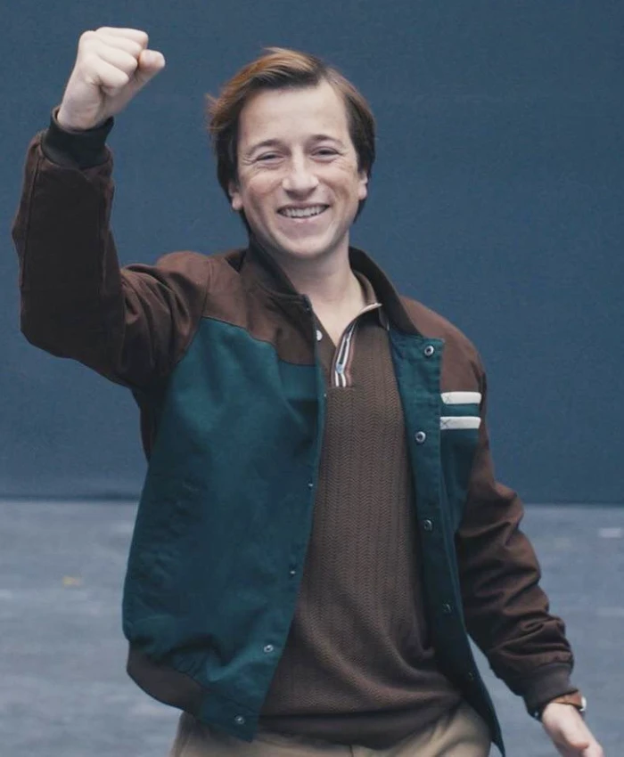Harpoon Jimmy Olsen Inspired Brown & Green Bomber Jacket - Superman 2025 Style