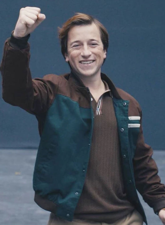 Harpoon Jimmy Olsen Inspired Brown & Green Bomber Jacket - Superman 2025 Style